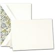 Pearl White Notes with Blue Florentine Liner