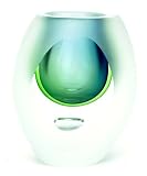 100% Handcraft Murano Glass Art Handblown Glass Green Sommerso