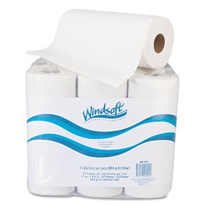 Windsoft Paper Towel Roll 6 ct