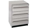 Summit Professional SPF5DSSTB Three Drawer Freezer