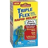 Nature Made Triple Flex Rapid Relief Caplets for Bone and Joint Health, Works in 7 Days - 60 ea