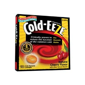 Cold-Eeze Homeopathic, Cold Drop Lozenges, 18 ea