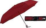 Burgundy Umbrella 46" Arc, 100% Pongee Cover