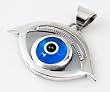 Silver Evil Eye Pendant