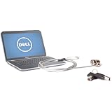 DURAGADGET Laptop Security Keyed Lock And Cable For Dell Inspiron 15r, XPS 15, XPS 13 Ultrabook, D610, Latitude D620, Inspiron 15 intel. Latitude E5410, inspiron Inspiron 17R i17RM-5129SLV, 13z i13Z-3636sLV
