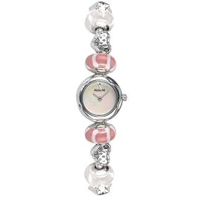 Charmed By Accurist Ladies Charm Bracelet Watch LB1605P Spring Blossom