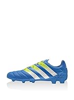 adidas Zapatillas de fútbol Ace 16.1 FG/AG Leather (Azul / Verde / Blanco)