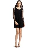 IMAGE OF Kensie Women's Lace Dress, Black, 6