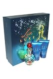 Live Luxe by Jennifer Lopez for Women - 3 Pc Gift Set 1.7oz EDP Spray, 1.7oz Glittering Shower Gel, 1.7oz Shimmer Touch Body Lotion