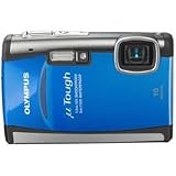 Olympus Stylus Tough-6000 10 MP Waterproof Digital Camera with 3.6x Wide Angle Optical Dual Image Stabilized Zoom and 2.7-Inch LCD (Blue)