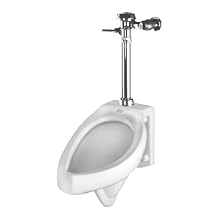 American Standard 6571.014.020 Jetbrook Vitreous China 1.0 GPF Urinal, White