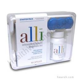 Alli Weight Loss Aid Starter Pack (60mg) - 90 Capsules