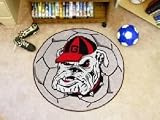 Georgia Bulldogs 29 Diameter Soccer Ball Mat