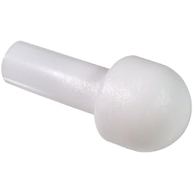 Mushroom Cylinder Tip White