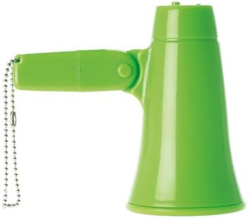 PT Gift Smartphone/Mp3/Laptop Megaphone Portable Speaker Green Keychain 3"L