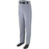 Open Bottom Baseball/Softball Pant with Piping