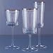Wedgwood Lustreware Blue Fin Wine Glass