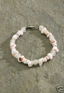 Hawaii Bracelet Puka Shell Glass Bead
