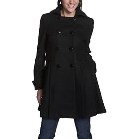 Miss Sixty Ladies 3 4 Length 8 Button Double Breasted Wool Coat by Miss Sixty
