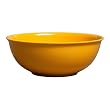 Yellow Eco Bamboo Salad Bowl or Serving Vegetable Bowl