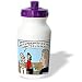 Rich Diesslins Funny Religious Light Cartoons - Popeyes Pastoral Visit - Water Bottles