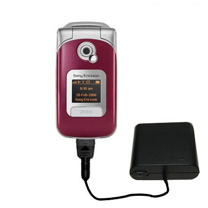 Emergency AA Battery Charge Extender for the Sony Ericsson z530c - Gomadic Brand w/ TipExchange Technology