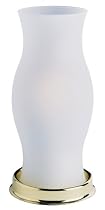 GKI Bethlehem Lighting 12-Inch LED Flicker Bulb Hurricane Vase, Battery Operated Christmas Light