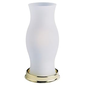 GKI Bethlehem Lighting 12-Inch LED Flicker Bulb Hurricane Vase, Battery Operated Christmas... by GKI Bethlehem Lighting
