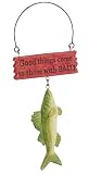 Good Things Come To Those With Bait Fishing Christmas Ornament