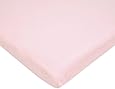 American Baby Company 100% Cotton Value Jersey Knit Cradle Sheet, Pink