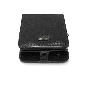 Cowon S9 JAVOedge Millennium Flip Case (4GB/8GB/16GB/32GB) (Jet Black Fiber)