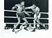 KID GAVILAN AUTOGRAPHED 8X10 BOXING PHOTO VS SUGAR RAY ROBINSON (BOXING)