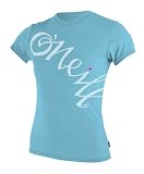 O'Neill Women's Skins Short Sleeve Rash Tee (Royal)