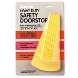 Giant Foot No-Slip Rubber Doorstop, 3-1/2x6-3/4x2, Safety Yellow MAS00966