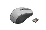 Maus LogiLink Mini USB optisch wireless white / grey