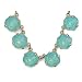 14K Gold Catherine Popesco Necklace with Pacific Opal Crystals