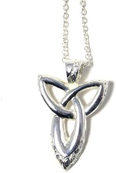 Silver Plated Trinity Knot Necklace From Ireland