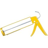 Dripless SH200 Contractor Professional Open-Frame Hex-Rod Caulk Gun with 10-Ounce Cartridge