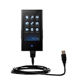 Classic Straight USB Cable for the Samsung P2 with Power Hot Sync and Charge capabilities - Gomadic Brand w/ TipExchange Technology