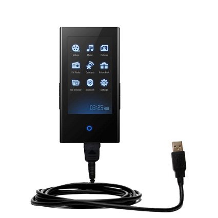 Classic Straight USB Cable for the Samsung P2 with Power Hot Sync and Charge capabilities - Gomadic Brand w/ TipExchange Technology