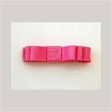Mini Bow on pinch clip, Red