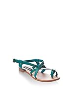 Gio & Mi Sandalias planas (Turquesa)