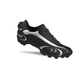 Lake Cycling MX170 Men's Mountain Bike Shoes - Black/Silver