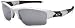 Oakley Men's Flak Jacket XLJ Florida Marlins Sunglasses,Silver & Black Frame/Black Lens,one size