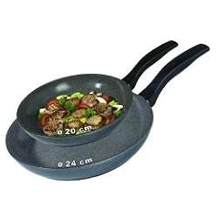 STONELINE � Aluminium 2-teiliges Pfannen Set, Durchmesser 20 cm und 24 cm, ohne Glasdeckel, mit hochwertiger Antihaftbeschichtung, auch f�r Induktion