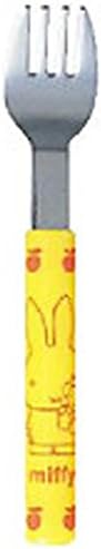Nagao Miffy color Teddy bear and with fork
