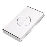 iPremiertek White Amego mini Aluminum Casing 2.5 Portable External HDD hard drive Enclosure Case w/Docking Cradle
