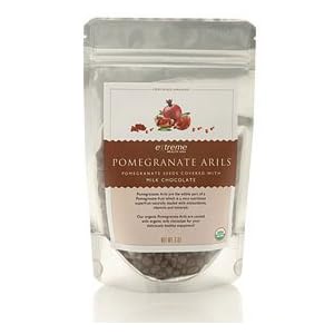 Pomegranate Arils Milk Chocolate Covered, 5 oz, Extreme Health USA Pomegranate Arils Milk Chocolate Covered, 5 oz, Extreme Health USA