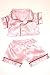 Pink Satin Pj's fits 8