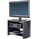 Alphason Finewoods FW750-B Black LCD TV Stand
